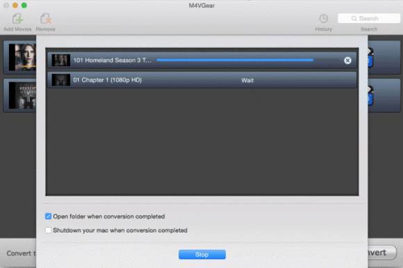 M4VGear DRM Media Converter for Mac OS X 1.0.4 full