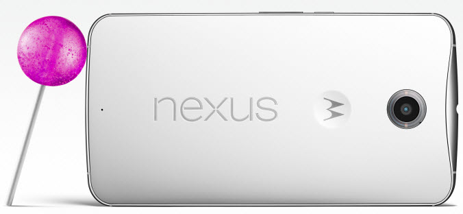 Nexus 6 Lollipop