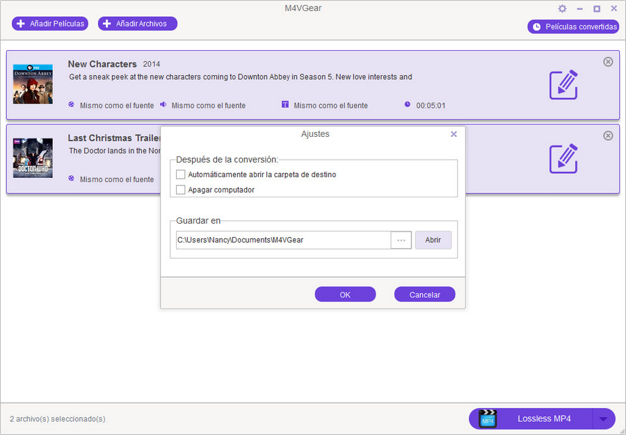 customize output path