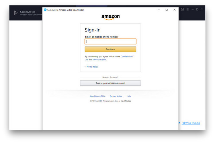 login amazon