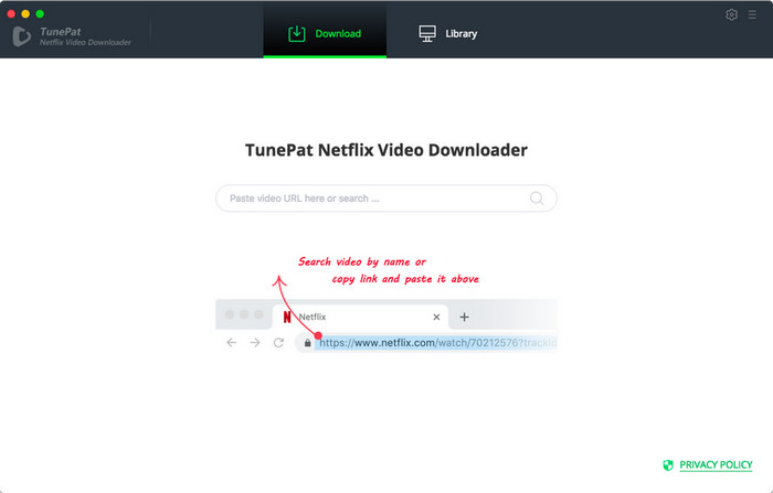 Copy and Paste Netflix Video URL