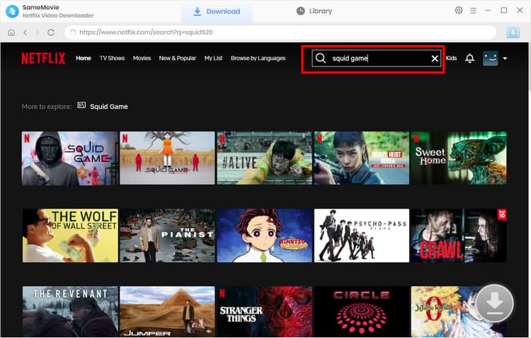 Copy and Paste Netflix Video URL