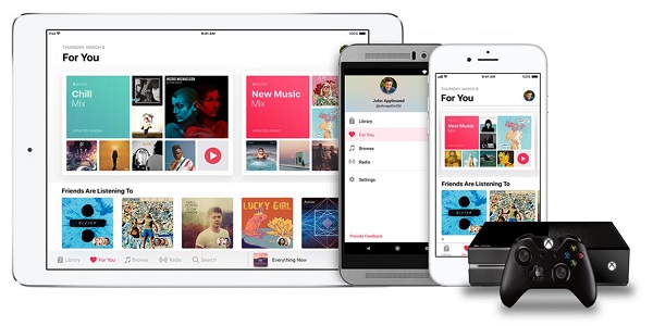 stream apple music to xbox one