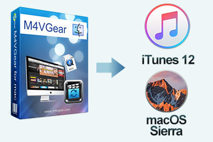 兼容Mac OS X macOS Sierra和iTunes 12