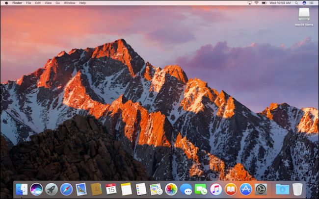 macOS Sierra on your external device