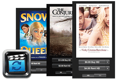 Convert purchased and rented
		    	 iTunes movies