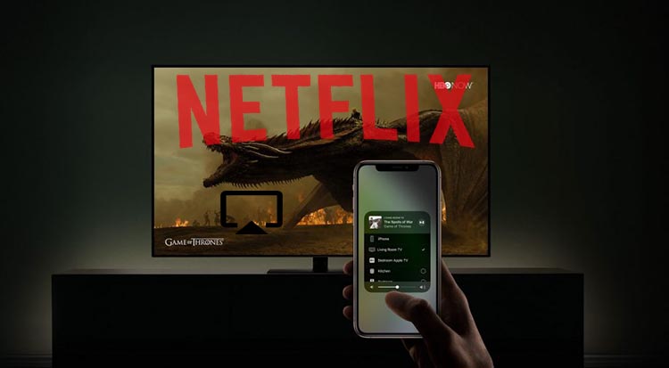 netflix via airplay