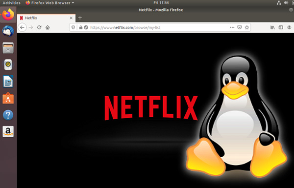 play netflix on linux