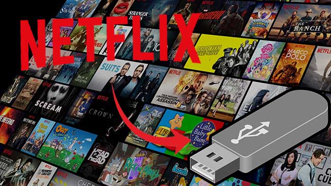 Save Netflix to USB