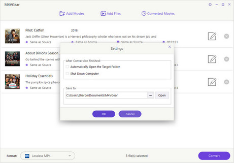 customize output path