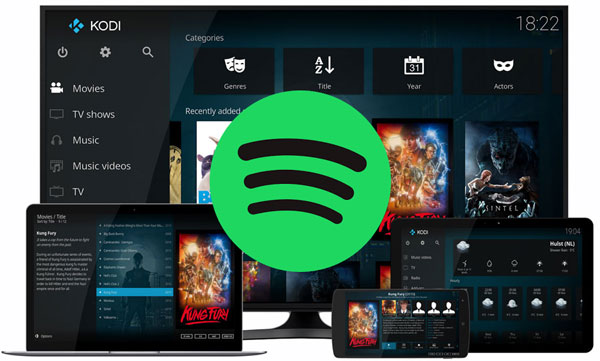 Get Spotify Music on Kodi