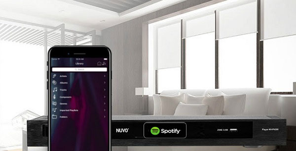 Spotify Music on Nuvo Player