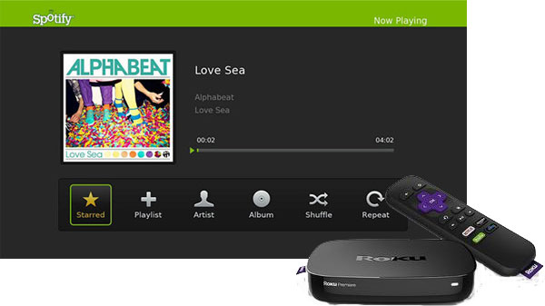 Spotify to Roku