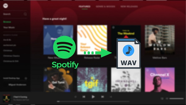 Convert Spotify Music and playlist to WAV
