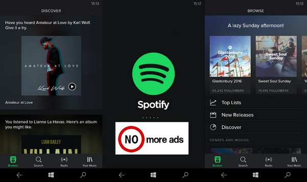 Stream Spotify Music without Ads