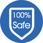 100% safe
