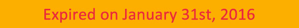 New Year Promotion Validity