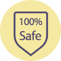100% safe