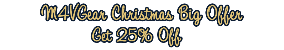 M4VGear 2018 Christmas sales banner