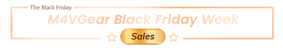 M4VGear Black Friday sales banner